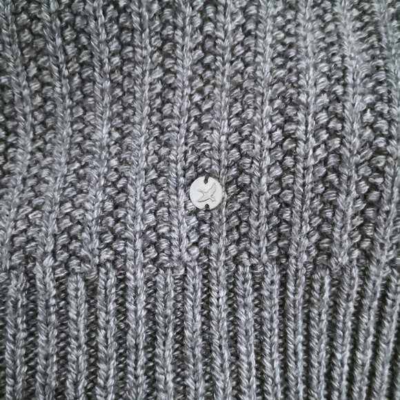 NWOT Eddie Bauer 100% Cotton Crew Neck Sweater Charcoal Gray Size XL Tall - Picture 6 of 6